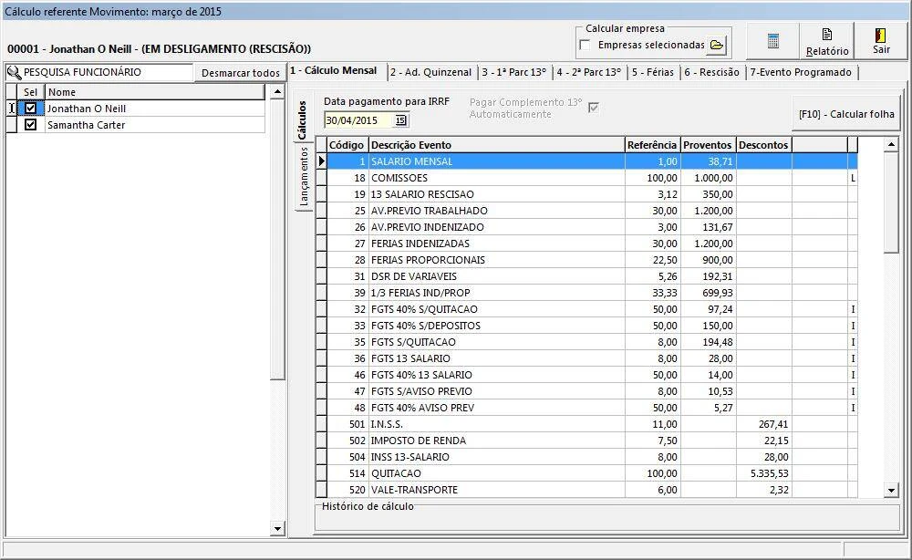 Dashboard de folha de pagamento em destaque 5.